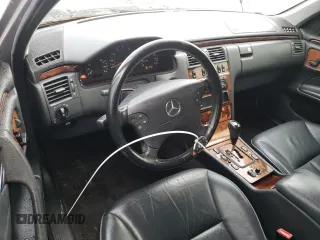 2002 Mercedes-Benz E-Class with VIN WDBJF65J62B473334, listed as a Copart auction lot 78078894 with 136,073 mi miles and Salvage Title. Bid and sale history available at carsss.com. Image 8.