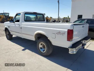 1996 Ford F-150 with VIN 1FTEF14H6TLB73809, listed as a Copart auction lot 72203584 with 227,762 mi miles and Clean Title. Bid and sale history available at carsss.com. Image 2.