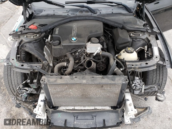 2015 BMW 3 Series 328i with VIN WBA3C1C58FK120706, listed as a Copart auction lot 54318135 with 119,988 mi miles and Salvage title. Bid and sale history available at DreamBid. Image 11.