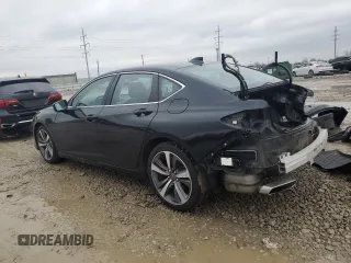 2021 Acura TLX w/Advance Package with VIN 19UUB5F65MA008830, listed as a Copart auction lot 44118595 with 29,265 mi miles and Salvage Title. Bid and sale history available at carsss.com. Image 2.