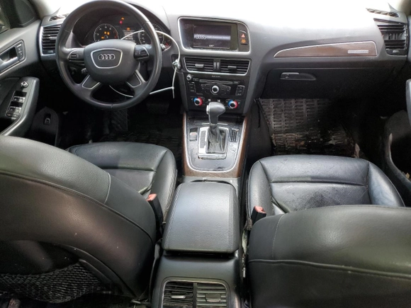 2013 Audi Q5 Premium Plus with VIN WA1LFAFP7DA091851, listed as a Copart auction lot 59974945 with 127,335 mi miles and Salvage title. Bid and sale history available at DreamBid. Image 8.