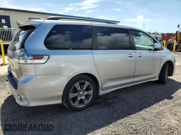 2020 Toyota Sienna SE with VIN 5TDXZ3DC0LS064082, listed as a Copart auction lot 54386855 with 98,253 mi miles and Clean Title. Bid and sale history available at DreamBid. Image 3.