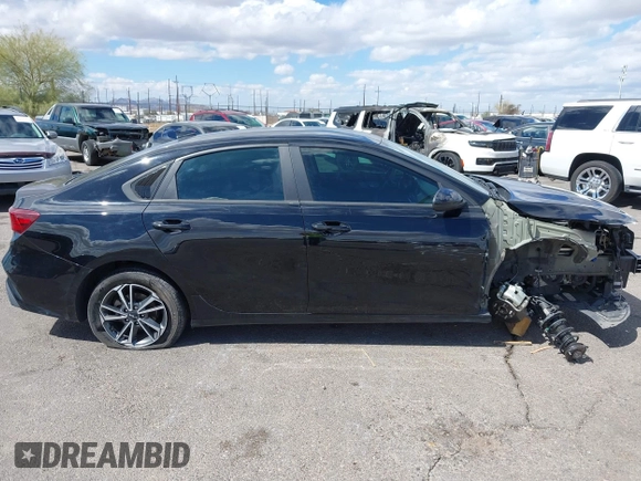 2023 Kia Forte LXS with VIN 3KPF24AD3PE651590, listed as a IAAI auction lot 41713050 with 29,727 mi miles. Bid and sale history available at carsss.com. Image 14.