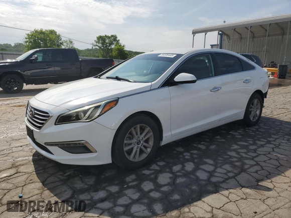 2015 Hyundai Sonata SE with VIN 5NPE24AF1FH104678, listed as a Copart auction lot 55205445 with 137,522 mi miles and Salvage Title. Bid and sale history available at DreamBid. Image 1.