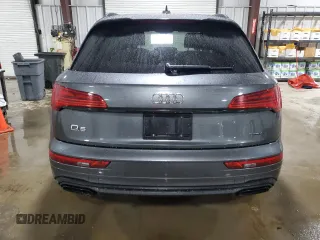 2022 Audi Q5 S line Premium Plus with VIN WA1EAAFY2N2120863, listed as a Copart auction lot 58784045 with 35,020 mi miles and Salvage title. Bid and sale history available at DreamBid. Image 6.