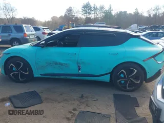 2022 Kia EV6 GT-Line with VIN KNDC4DLC5N5027803, listed as a IAAI auction lot 40786856 with 46,983 mi miles and . Bid and sale history available at DreamBid. Image 14.