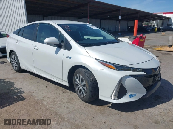2021 Toyota Prius LE with VIN JTDKAMFP2M3177459, listed as a IAAI auction lot 42093828 with 65,501 mi miles and . Bid and sale history available at DreamBid. Image 1.