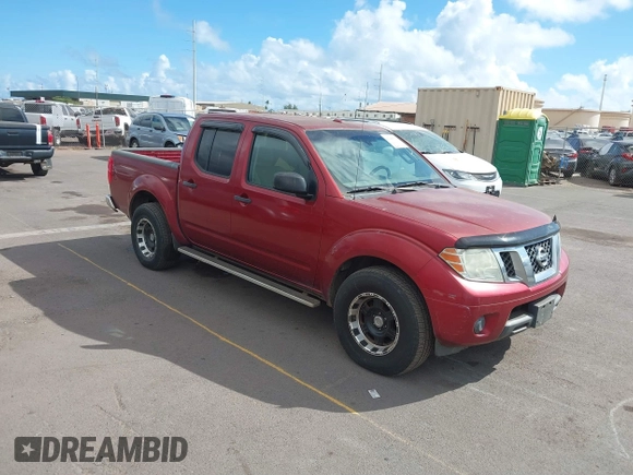 2015 Nissan Frontier SV with VIN 1N6AD0ER3FN725360, listed as a IAAI auction lot 41206610 with 100,641 mi miles and . Bid and sale history available at DreamBid. Image 1.