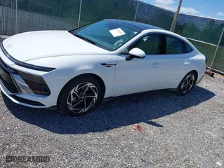 2024 Hyundai Sonata SEL with VIN KMHL14JA8RA379762, listed as a IAAI auction lot 41991073 with 5,610 mi miles. Bid and sale history available at carsss.com. Image 14.