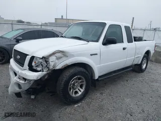 2002 Ford Ranger XL Fleet with VIN 1FTYR44U32PA59454, listed as a IAAI auction lot 41406926 with 241,534 mi miles. Bid and sale history available at carsss.com. Image 2.