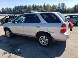 2002 Acura MDX Touring Pkg with VIN 2HNYD18682H000035, listed as a Copart auction lot 69664844 with 340,552 mi miles and Salvage Title. Bid and sale history available at carsss.com. Image 2.
