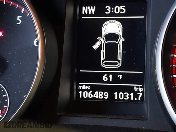 2012 Volkswagen GTI w/Sunroof & Navi PZEV with VIN WVWGD7AJ2CW100248, listed as a IAAI auction lot 41905190 with 106,489 mi miles and . Bid and sale history available at DreamBid. Image 15.