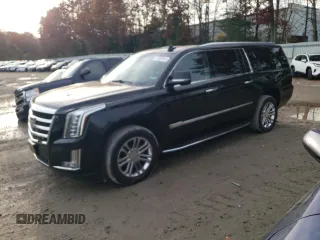 2018 Cadillac Escalade z VIN 1GYS4GKJ4JR265958, wystawiony jako Copart lot #77600504 z przebiegiem 204 453 mil mil oraz Szkoda całkowita • Salvage title. Historia ofert i sprzedaży dostępna na DreamBid. Obrazek 1.