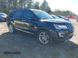 2016 Ford Explorer Limited with VIN 1FM5K7F89GGA17043, listed as a IAAI auction lot 41677190 with 142,030 mi miles and . Bid and sale history available at DreamBid. Image 1.