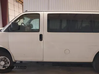 2019 Chevrolet Express Passenger LS with VIN 1GAWGEFG4K1200151, listed as a IAAI auction lot 41540721 with 111,873 mi miles and . Bid and sale history available at DreamBid. Image 14.