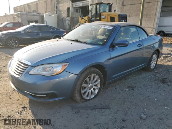 2011 Chrysler 200 Touring with VIN 1C3BC2EB1BN535760, listed as a Copart auction lot 48604165 with 163,789 mi miles and Clean Title. Bid and sale history available at carsss.com. Image 1.