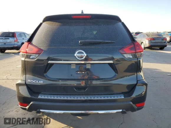 2018 Nissan Rogue SV with VIN KNMAT2MT8JP586631, listed as a Copart auction lot 50012505 with 59,698 mi miles and Salvage Title. Bid and sale history available at carsss.com. Image 6.