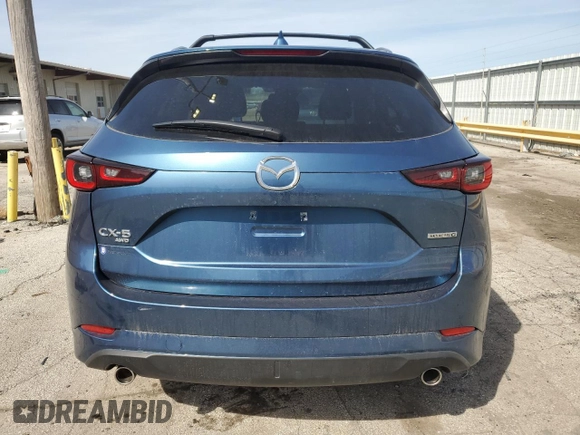 2024 Mazda CX-5 S Select with VIN JM3KFBBL4R0488187, listed as a Copart auction lot 48711475 with 2,489 mi miles and Salvage Title. Bid and sale history available at carsss.com. Image 6.