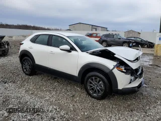 2023 Mazda CX-30 S with VIN 3MVDMBAM8PM552029, listed as a Copart auction lot 45687095 with 14,354 mi miles and Salvage title. Bid and sale history available at DreamBid. Image 4.