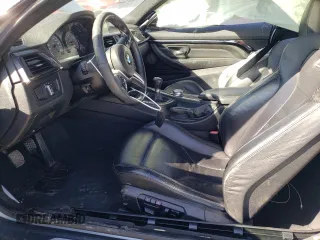 2015 BMW M4 with VIN WBS3R9C57FK331291, listed as a Copart auction lot 47927615 with 156,854 mi miles and Salvage Title. Bid and sale history available at carsss.com. Image 7.