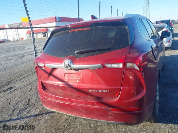 2020 Buick Envision Essence with VIN LRBFXCSA7LD102016, listed as a IAAI auction lot 41306913 with 110,703 mi miles. Bid and sale history available at carsss.com. Image 16.