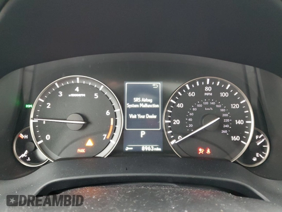 2022 Lexus RX with VIN 2T2HZMDA4NC321485, listed as a Copart auction lot 70409922 with 8,963 mi miles. Bid and sale history available at carsss.com. Image 9.