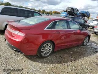 2013 Lincoln MKZ with VIN 3LN6L2G92DR825914, listed as a Copart auction lot 75404634 with 104,780 mi miles and Clean Title. Bid and sale history available at carsss.com. Image 3.