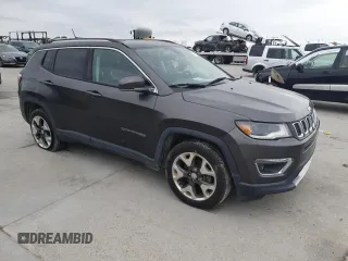 2018 Jeep Compass Limited with VIN 3C4NJCCB9JT406574, listed as a Copart auction lot 51063875 with 110,779 mi miles and Salvage Title. Bid and sale history available at carsss.com. Image 4.