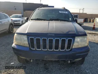 2001 Jeep Grand Cherokee Limited with VIN 1J4GW58N41C615283, listed as a Copart auction lot 44548105 with 190,952 mi miles and Salvage Title. Bid and sale history available at carsss.com. Image 5.