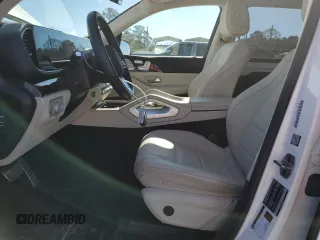 2022 Mercedes-Benz GLS with VIN 4JGFF5KE8NA802405, listed as a Copart auction lot 43269675 with 21,302 mi miles and Salvage Title. Bid and sale history available at carsss.com. Image 7.