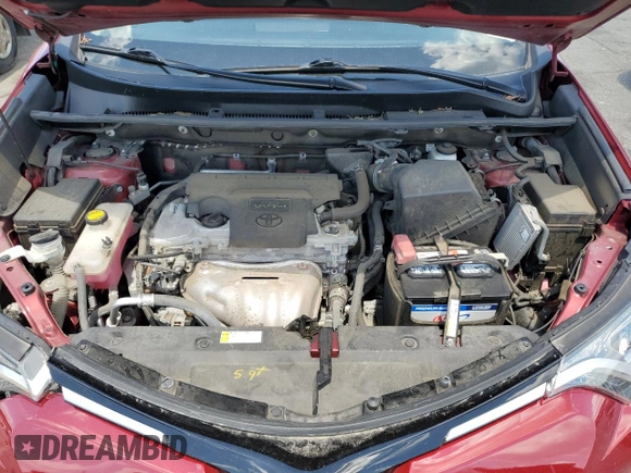 2018 Toyota RAV4 LE with VIN 2T3BFREVXJW838680, listed as a Copart auction lot 61452055 with 79,016 mi miles and Salvage title. Bid and sale history available at DreamBid. Image 12.