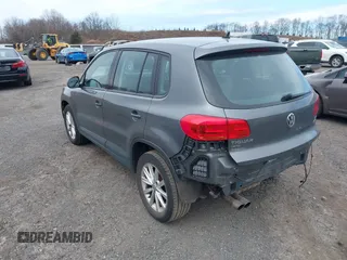 2017 Volkswagen Tiguan S with VIN WVGBV7AX9HK049420, listed as a IAAI auction lot 41838301 with 118,490 mi miles and . Bid and sale history available at DreamBid. Image 3.