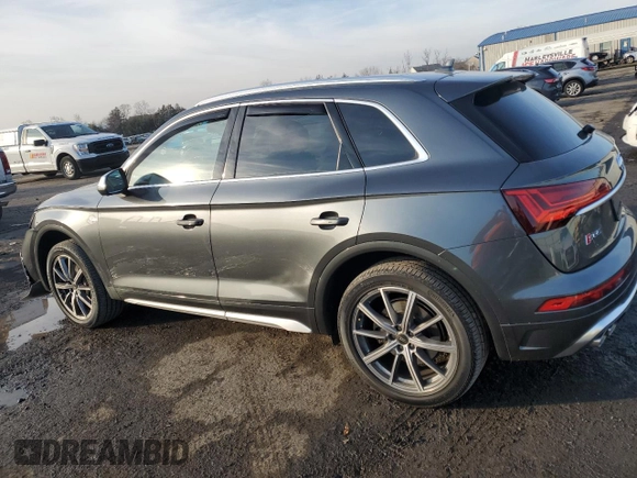 2022 Audi SQ5 Premium Plus with VIN WA1B4AFY8N2091606, listed as a Copart auction lot 86721464 with 10,869 mi miles and Salvage Title. Bid and sale history available at carsss.com. Image 2.
