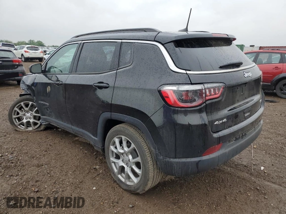 2022 Jeep Compass Latitude Lux с VIN 3C4NJDFB4NT212445, выставлен на аукционе Copart как лот 57807245 с пробегом 28 498 миль миль и Списание • Salvage title. История ставок и продаж доступна на DreamBid. Изображение 2.