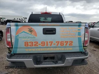 2016 GMC Canyon 2WD with VIN 1GTG5BEA8G1371697, listed as a Copart auction lot 50586405 with 143,363 mi miles and Salvage Title. Bid and sale history available at carsss.com. Image 6.