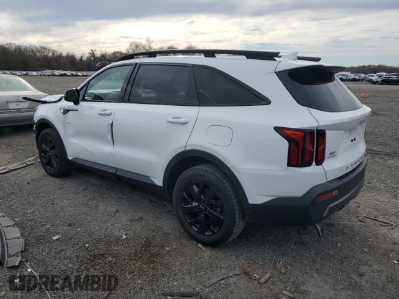 2022 Kia Sorento X-Line S with VIN 5XYRLDLC7NG109066, listed as a Copart auction lot 49709975 with 42,031 mi miles and Salvage Title. Bid and sale history available at carsss.com. Image 2.