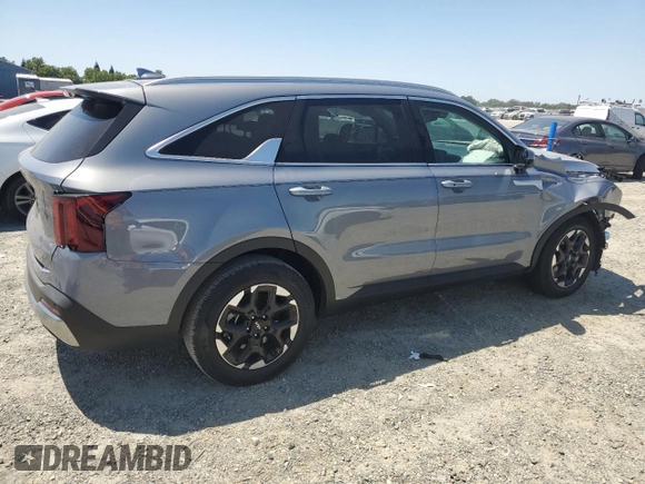 2024 Kia Sorento S with VIN 5XYRL4JC1RG295423, listed as a Copart auction lot 58540205 with 12,802 mi miles and Salvage title. Bid and sale history available at DreamBid. Image 3.