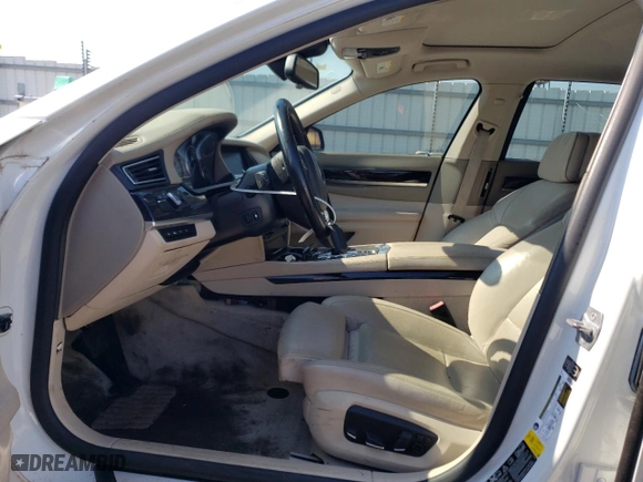 2013 BMW 7 Series 750Li xDrive with VIN WBAYF8C57DD141067, listed as a Copart auction lot 62604834 with 151,987 mi miles and Clean Title. Bid and sale history available at carsss.com. Image 7.