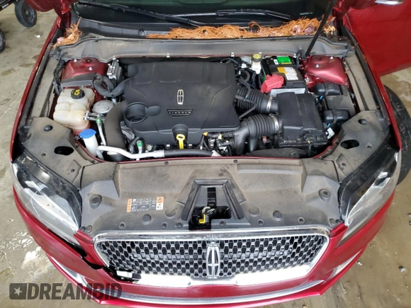 2018 Lincoln MKZ Reserve with VIN 3LN6L5FC9JR607754, listed as a Copart auction lot 84301814 with 74,604 mi miles and Salvage Title. Bid and sale history available at DreamBid. Image 11.