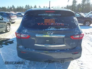 2013 Infiniti JX35 with VIN 5N1AL0MM6DC314048, listed as a IAAI auction lot 41393672 with 158,073 mi miles. Bid and sale history available at carsss.com. Image 16.