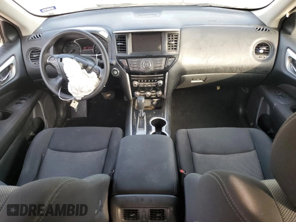 2017 Nissan Pathfinder SL with VIN 5N1DR2MN5HC668181, listed as a Copart auction lot 51381715 with 136,558 mi miles and Salvage title. Bid and sale history available at DreamBid. Image 8.