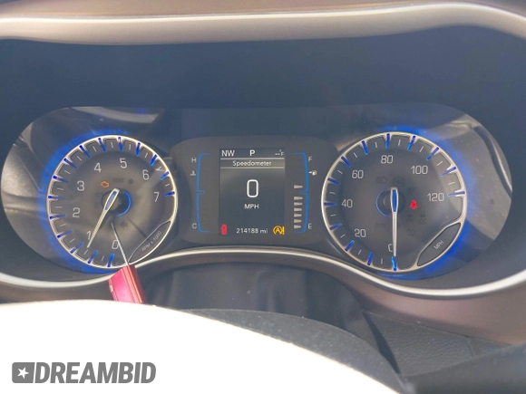2017 Chrysler Pacifica Touring L with VIN 2C4RC1BG0HR826881, listed as a IAAI auction lot 42171240 with 214,188 mi miles and . Bid and sale history available at DreamBid. Image 7.