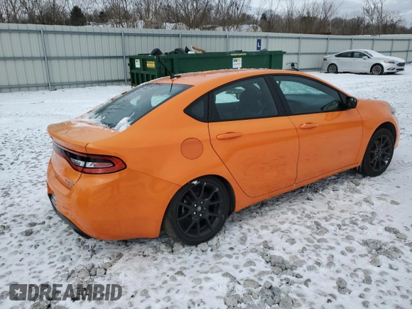 2014 Dodge Dart SXT with VIN 1C3CDFBB4ED719758, listed as a Copart auction lot 45185255 with 146,284 mi miles and Salvage Title. Bid and sale history available at carsss.com. Image 3.