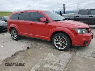 2018 Dodge Journey GT with VIN 3C4PDCEG1JT473257, listed as a Copart auction lot 58973915 with 166,172 mi miles and Salvage title. Bid and sale history available at DreamBid. Image 4.