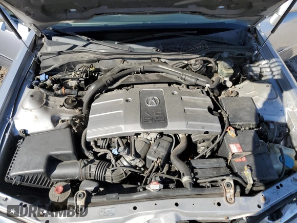 2001 Acura RL with VIN JH4KA965X1C002284, listed as a Copart auction lot 89134495 with 116,616 mi miles and Salvage Title. Bid and sale history available at carsss.com. Image 11.