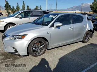 2015 Lexus CT 200h z VIN JTHKD5BH5F2241285, wystawiony jako Copart lot #49502395 z przebiegiem Nie podano mil oraz Szkoda całkowita • Salvage title. Historia ofert i sprzedaży dostępna na DreamBid. Obrazek 1.