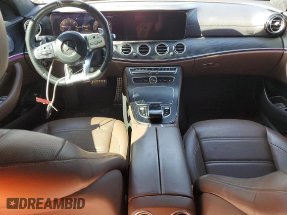 2019 Mercedes-Benz E-Class AMG E 53 with VIN WDDZF6BB0KA584278, listed as a Copart auction lot 54466284 with 54,667 mi miles and Salvage Title. Bid and sale history available at carsss.com. Image 8.