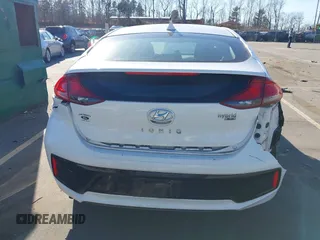 2019 Hyundai Ioniq Blue with VIN KMHC65LC2KU119660, listed as a IAAI auction lot 41710680 with 123,480 mi miles and . Bid and sale history available at DreamBid. Image 16.