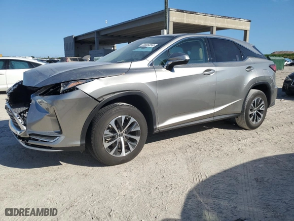 2022 Lexus RX with VIN 2T2AZMAA4NC236510, listed as a Copart auction lot 73805854 with 15,750 mi miles and Salvage Title. Bid and sale history available at carsss.com. Image 1.