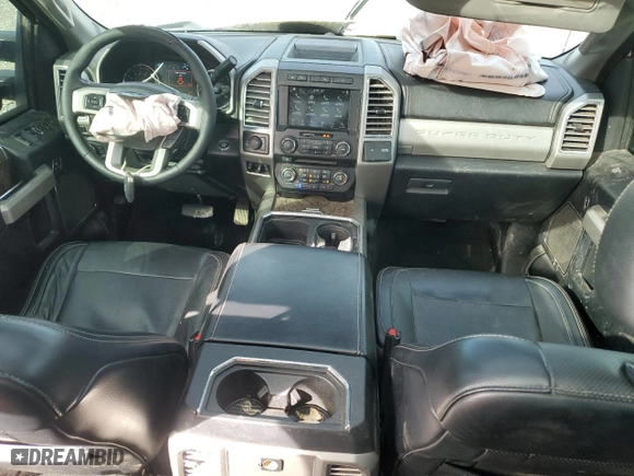 2017 Ford Super Duty F-250 SRW Lariat with VIN 1FT7W2BT3HED06818, listed as a Copart auction lot 45161745 with 166,955 mi miles and Salvage Title. Bid and sale history available at carsss.com. Image 8.